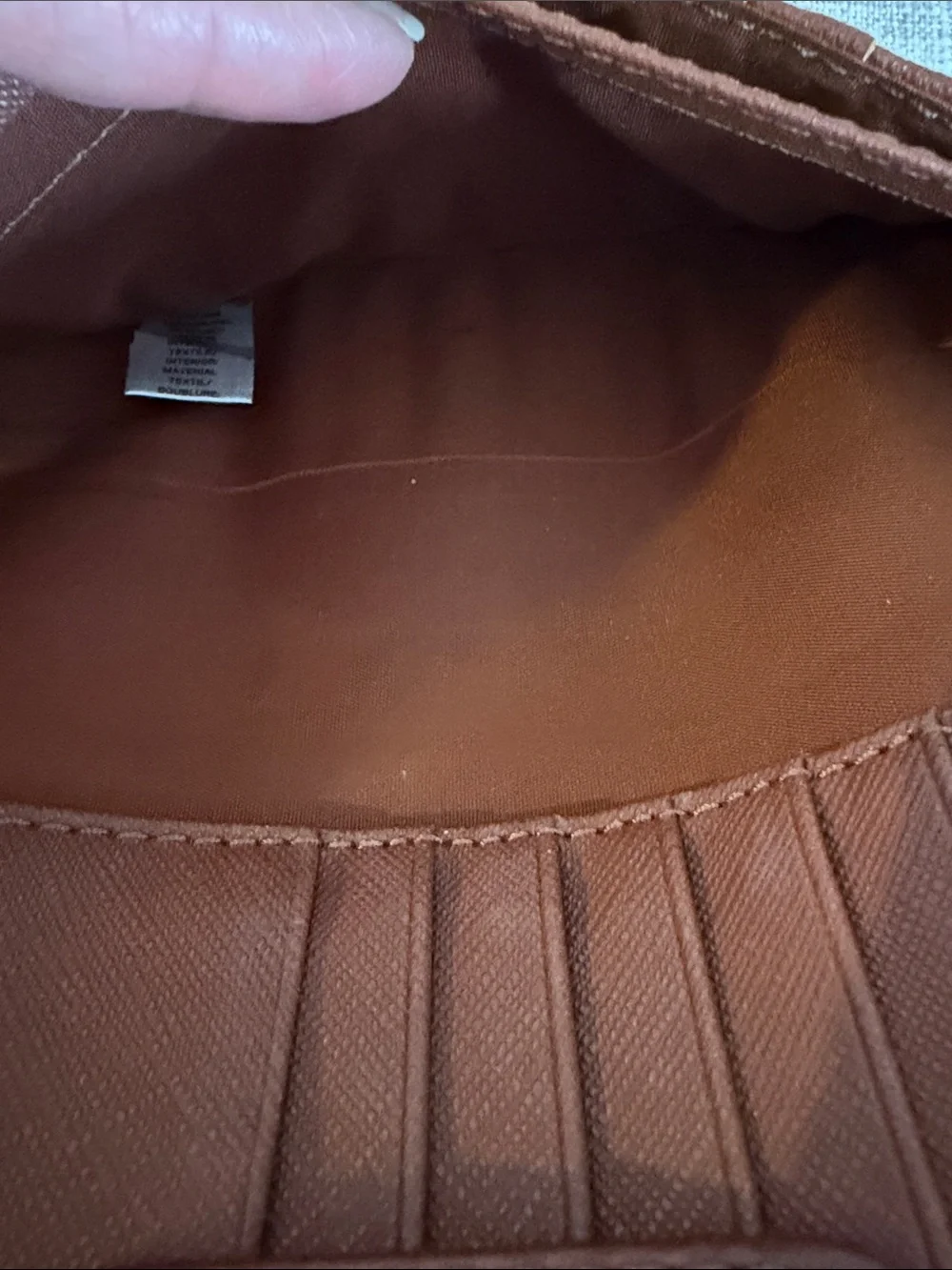 Fossil Madison Brown Leather Bifold Wallet